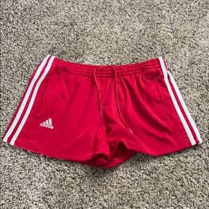 Adidas Red Bold Shorts